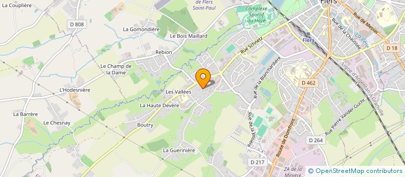 localisation de l'entreprise MONSIEUR HASHMAT AHMADZAI à FLERS