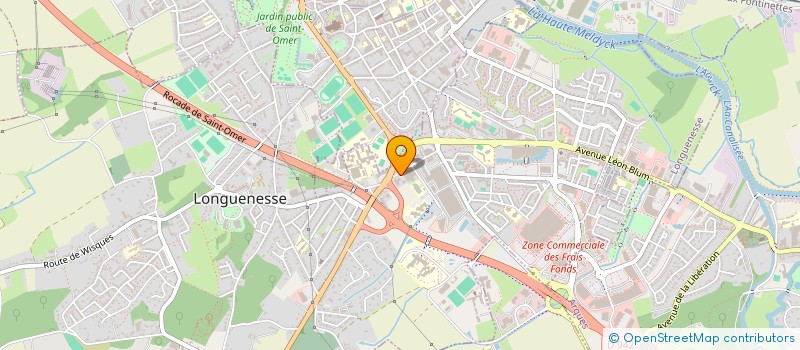 localisation de l'entreprise MONSIEUR HASHMAT AKBARI  SAINT-OMER