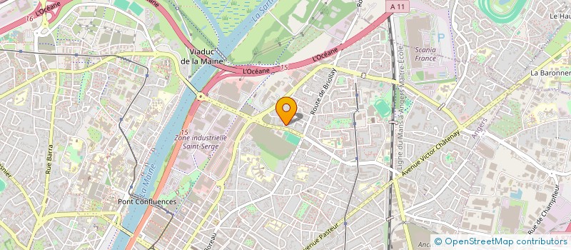 localisation de l'entreprise MONSIEUR HASIBULLAH AHMADI à ANGERS