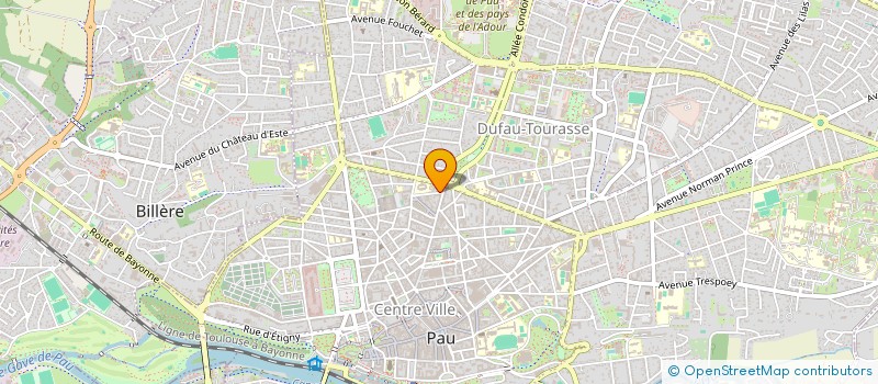 localisation de l'entreprise MONSIEUR HASIBULLAH AMIRI à PAU