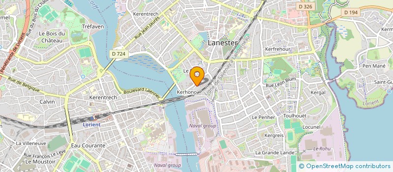 localisation de l'entreprise MONSIEUR HASIBULLAH HAKIM AFGHAN  LANESTER