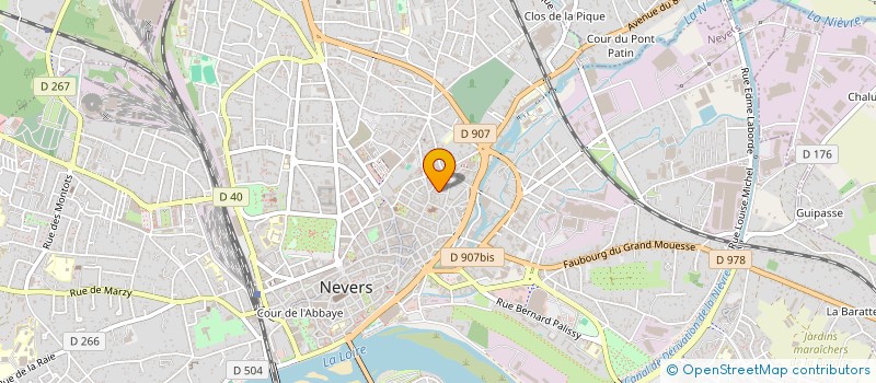 localisation de l'entreprise MONSIEUR HASIBULLAH NAZARI  NEVERS