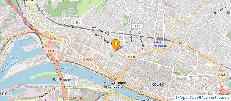 localisation de l'entreprise MONSIEUR HASIBULLAH OMARI  ROUEN