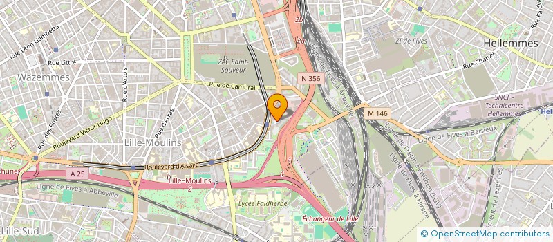 localisation de l'entreprise MONSIEUR HASIBULLAH QAYUMY  LILLE