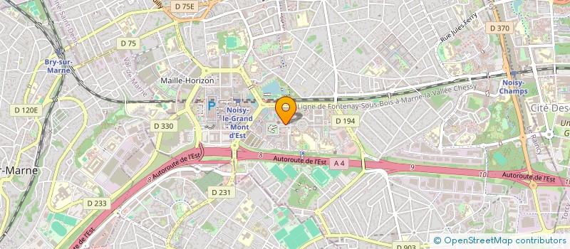 localisation de l'entreprise MONSIEUR HASIN KABIR  NOISY-LE-GRAND