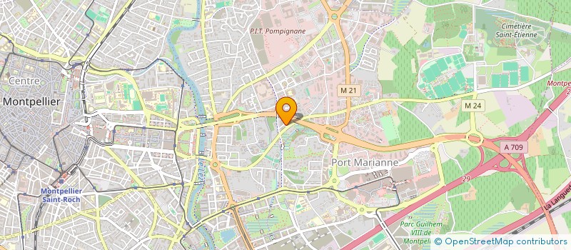 localisation de l'entreprise MONSIEUR HASINA RASOLOFONJATOVO  MONTPELLIER