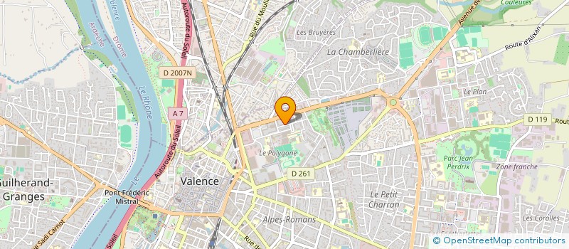 localisation de l'entreprise MONSIEUR HASKIA HABIB  VALENCE