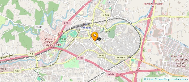 localisation de l'entreprise MONSIEUR HASMATULLAH ASADZAI à AUBAGNE