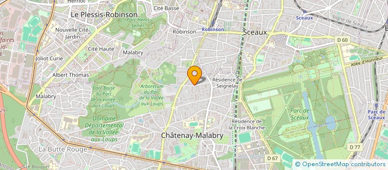 localisation de l'entreprise MONSIEUR HASMOT ALI  CHATENAY-MALABRY
