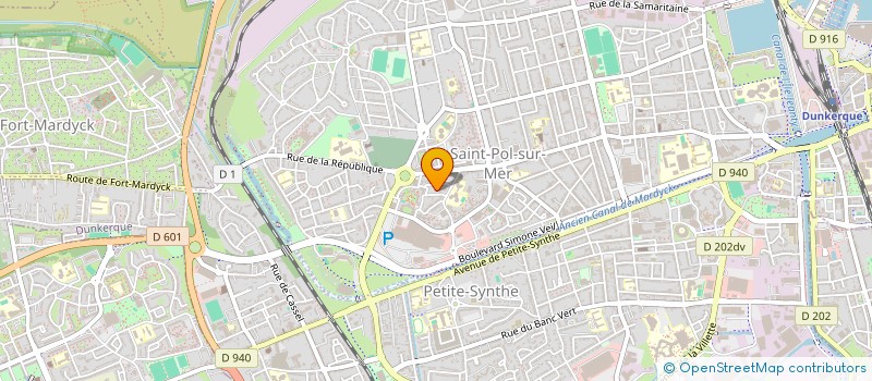 localisation de l'entreprise MONSIEUR HASNI CHARIK à DUNKERQUE