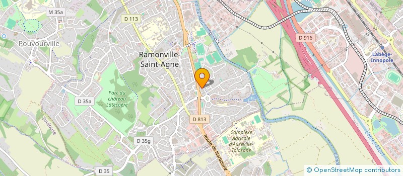 localisation de l'entreprise MONSIEUR HASNI MAROUF  RAMONVILLE-SAINT-AGNE