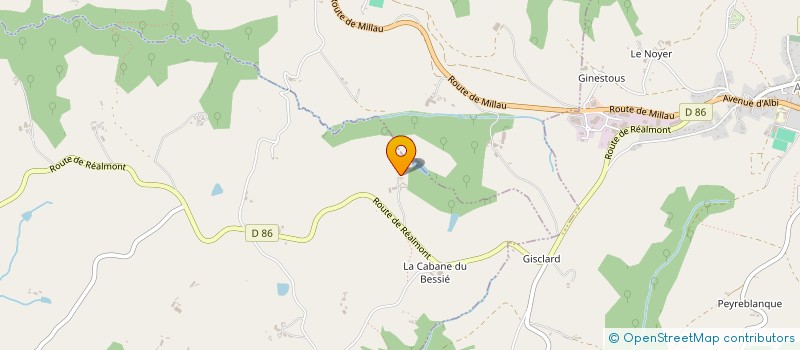 localisation de l'entreprise MONSIEUR HASNIA DIR MELAIZI  MASSALS