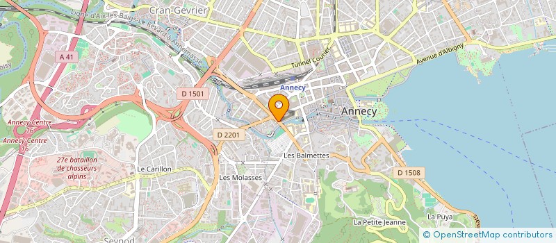 localisation de l'entreprise MONSIEUR HASRAF AHMED HARRAK  ANNECY