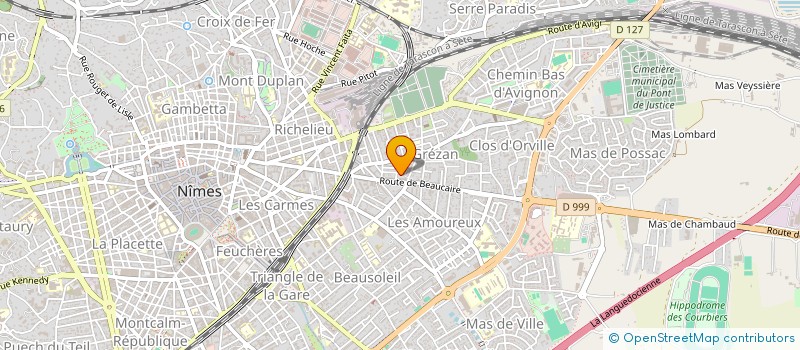 localisation de l'entreprise MONSIEUR HASSAM BOUSBAA  NIMES