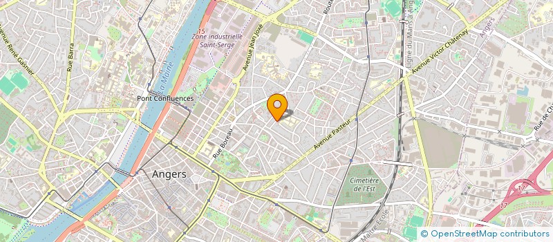localisation de l'entreprise MONSIEUR HASSAN ABASS KHAMISS à ANGERS