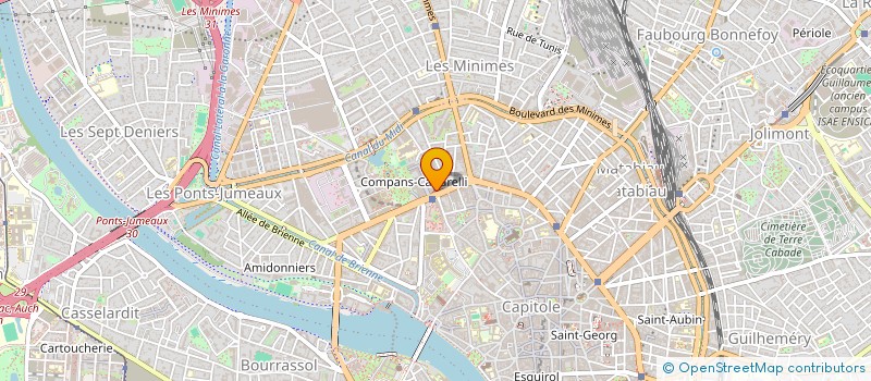 localisation de l'entreprise MONSIEUR HASSAN ABBACH à TOULOUSE