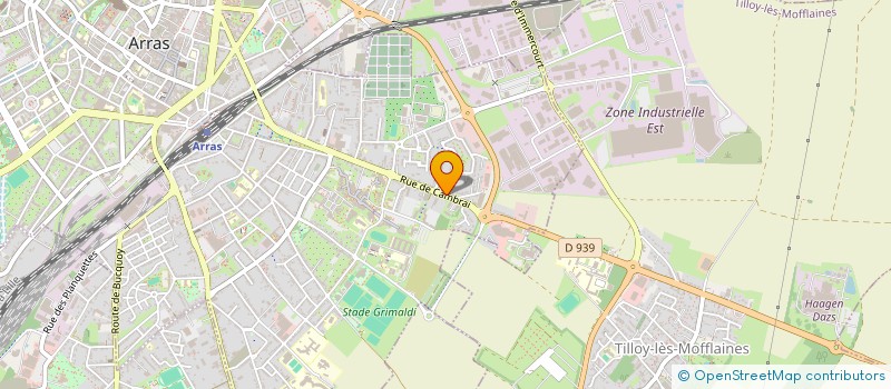 localisation de l'entreprise MONSIEUR HASSAN ABBADI à ARRAS