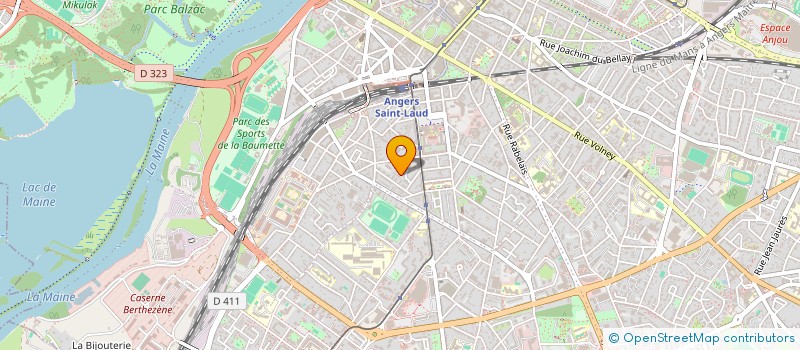 localisation de l'entreprise MONSIEUR HASSAN ADAM KAMAKAR  ANGERS