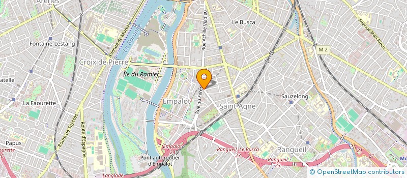 localisation de l'entreprise MONSIEUR HASSAN ADAM MOUSSA  TOULOUSE