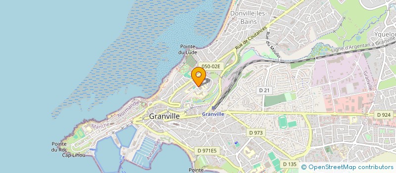 localisation de l'entreprise MONSIEUR HASSAN AHMED  GRANVILLE