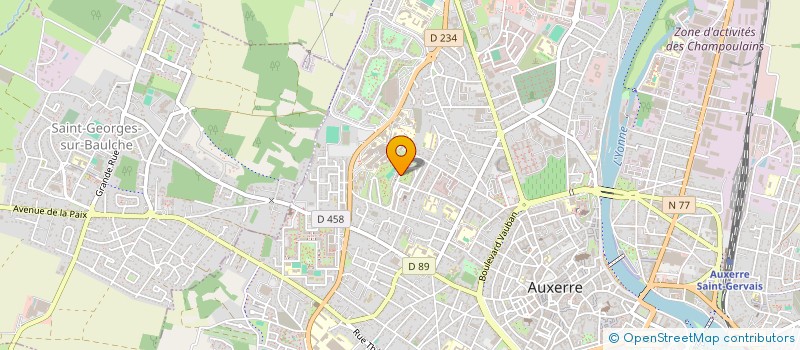 localisation de l'entreprise MONSIEUR HASSAN AHMED HAMAD à AUXERRE