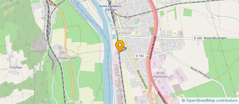 localisation de l'entreprise MONSIEUR HASSAN AIAB  SAINT-RAMBERT-D'ALBON