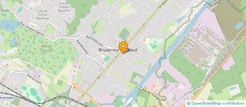 localisation de l'entreprise MONSIEUR HASSAN AIT BOUMALEK  BRUAY-SUR-L'ESCAUT