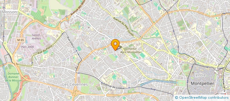 localisation de l'entreprise MONSIEUR HASSAN AKKAOUI à MONTPELLIER