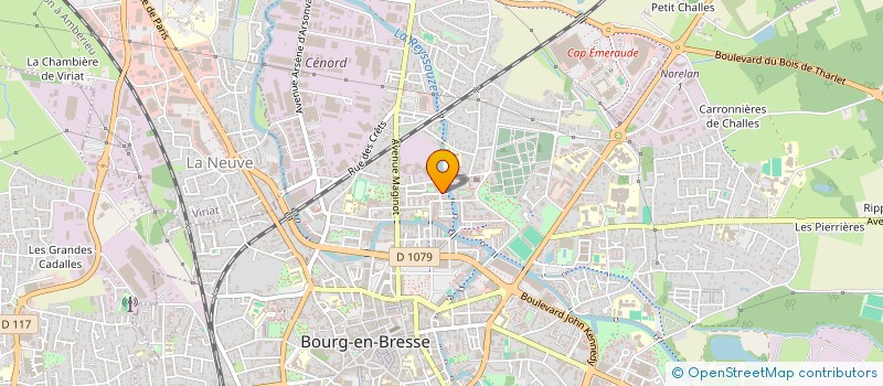 localisation de l'entreprise MONSIEUR HASSAN AKOUTAI à BOURG-EN-BRESSE