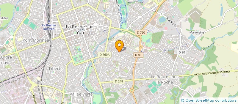 localisation de l'entreprise MONSIEUR HASSAN AL HUSSEINI à LA ROCHE-SUR-YON