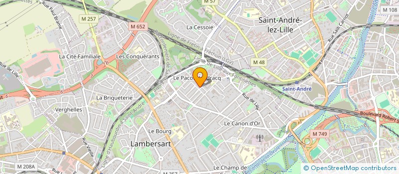 localisation de l'entreprise MONSIEUR HASSAN ALKABERE à LAMBERSART