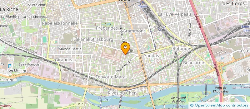 localisation de l'entreprise MONSIEUR HASSAN ALLOUCHI  TOURS