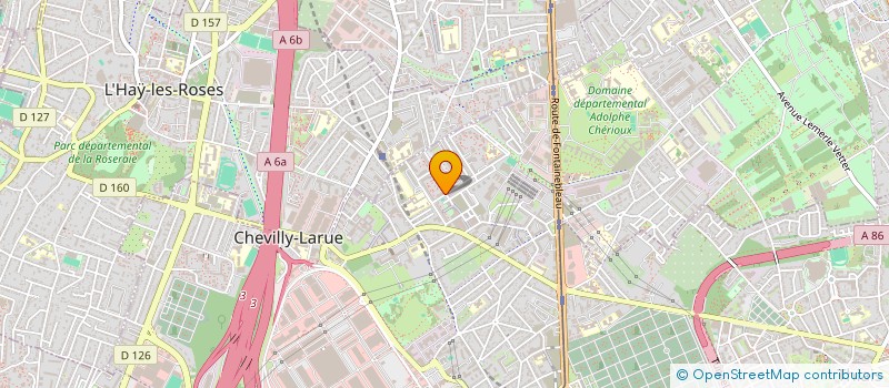 localisation de l'entreprise MONSIEUR HASSAN AMINE  CHEVILLY-LARUE