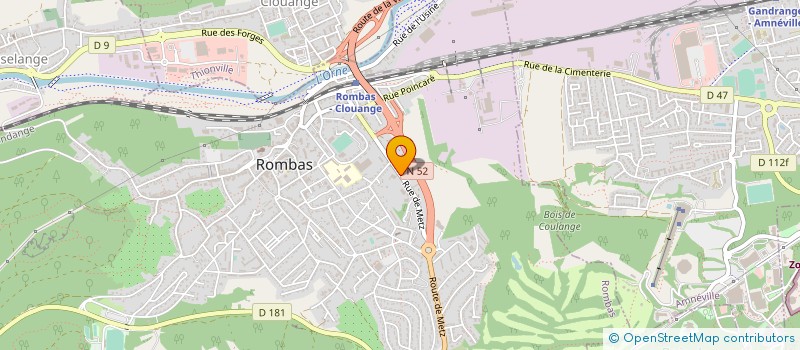 localisation de l'entreprise MONSIEUR HASSAN ANNOUR à ROMBAS