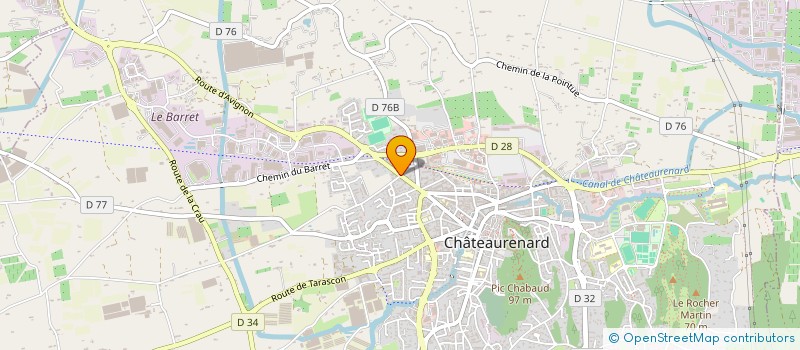 localisation de l'entreprise MONSIEUR HASSAN ARABAT à CHATEAURENARD