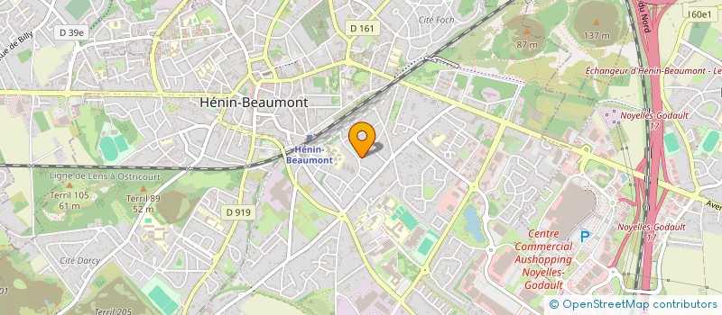 localisation de l'entreprise MONSIEUR HASSAN ARABY  HENIN-BEAUMONT