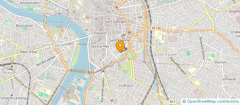 localisation de l'entreprise MONSIEUR HASSAN ARRAB  TOULOUSE