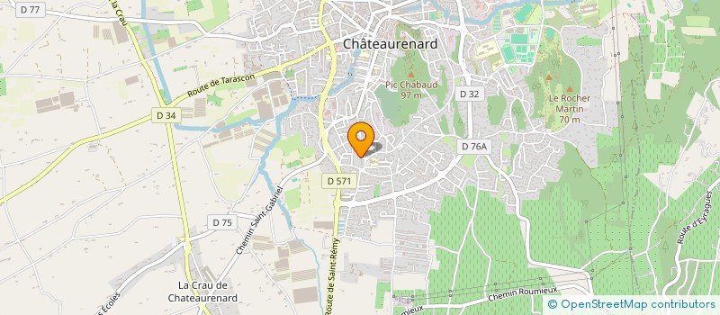 localisation de l'entreprise MONSIEUR HASSAN ASSAS  CHATEAURENARD
