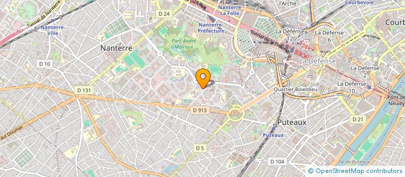 localisation de l'entreprise MONSIEUR HASSAN AZIZI  NANTERRE