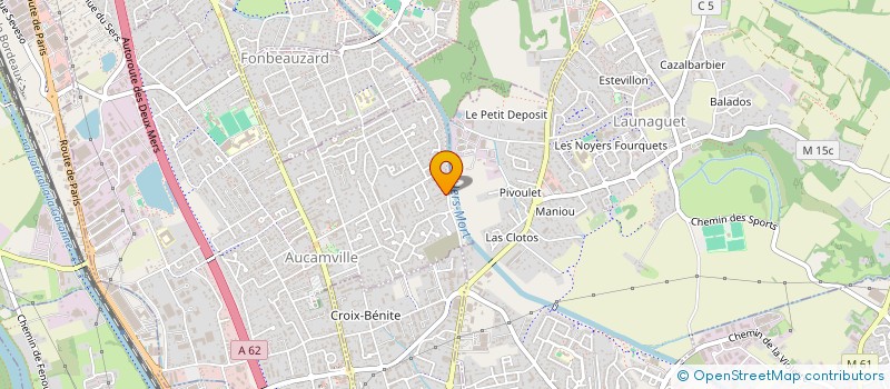 localisation de l'entreprise MONSIEUR HASSAN BAALI  AUCAMVILLE