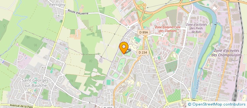 localisation de l'entreprise MONSIEUR HASSAN BAAZIZI à AUXERRE