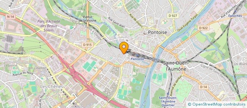 localisation de l'entreprise MONSIEUR HASSAN BAIDA à PONTOISE