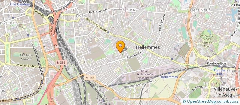 localisation de l'entreprise MONSIEUR HASSAN BAKHBACH à LILLE
