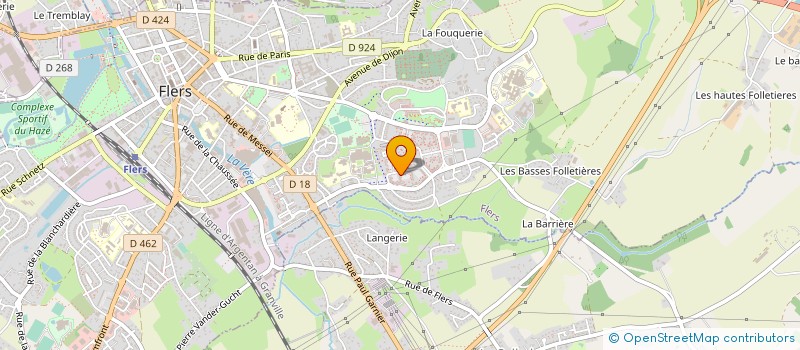 localisation de l'entreprise MONSIEUR HASSAN BAKHIT à FLERS
