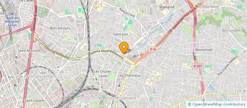 localisation de l'entreprise MONSIEUR HASSAN BANDO à MARSEILLE