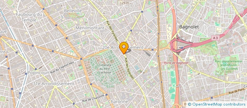 localisation de l'entreprise MONSIEUR HASSAN BARAKZAI  PARIS 20