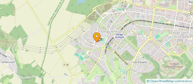 localisation de l'entreprise MONSIEUR HASSAN BATIN  COURDIMANCHE