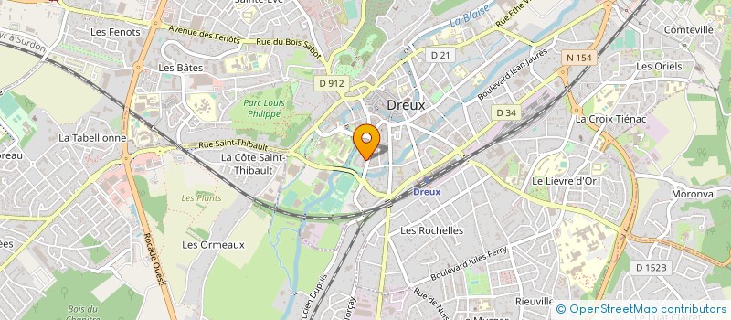 localisation de l'entreprise MONSIEUR HASSAN BELFAQIH à DREUX