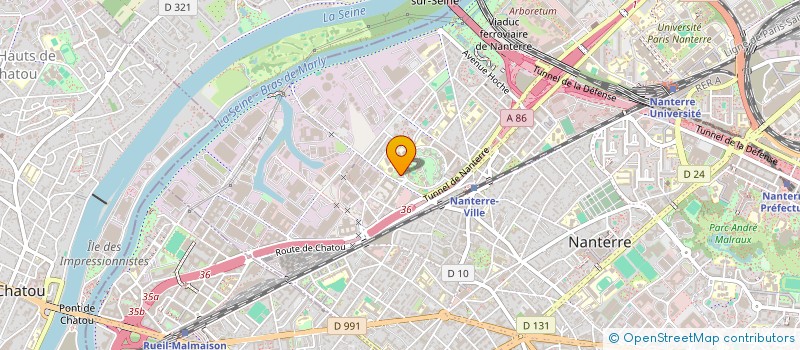 localisation de l'entreprise MONSIEUR HASSAN BELOULI  NANTERRE