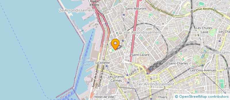 localisation de l'entreprise MONSIEUR HASSAN BENZAGDA à MARSEILLE